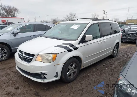 2011 Dodge Grand Caravan Crew z USA, uszkodzony, nr VIN 2D4RN5DG1BR648021
